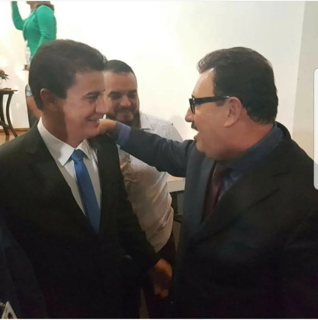 Jordevá Rosa em evento institucional em Goiás